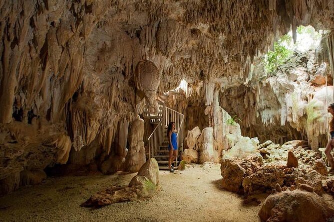 Cayman Crystal Caves Tour in Grand Cayman - Inside three caves with stalactites and stalagmites