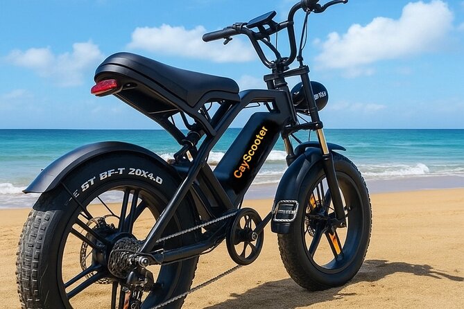 Coastal E-Bike Adventure: Full-Day Self-Guided Tour Grand Cayman - Royal Watler, Fort George, and Heroes Square