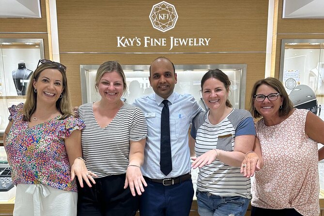 Diamonds and Cocktails a Shopping Experience in Grand Cayman - Browsing bridal sets, watches, and rare pieces