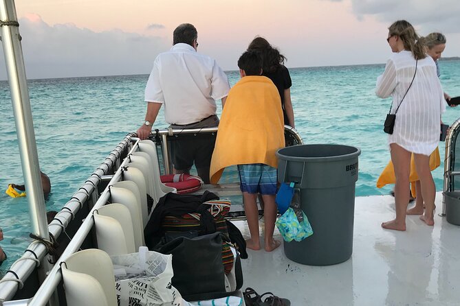 Grand Cayman Bioluminescent Bay Tour - The glowing water at Cayman Kai