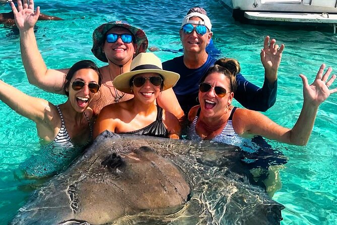 Private Charter 34ft Express Cruiser Stingay City Reef Snorkeling - Meeting the crew at Yacht Drive