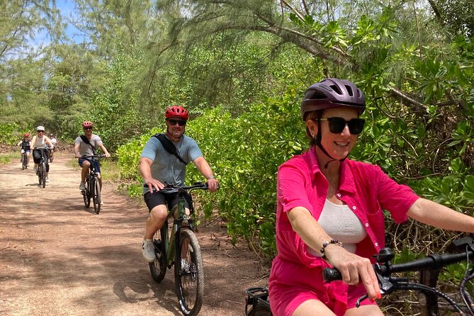 Private E-Bike Adventure in the Cayman Islands - Conch Point Road brings the breeze