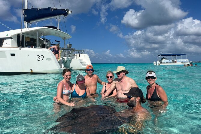 Private Luxury Catamaran Tour to Stingray City and Snorkel - Choose reef snorkeling, Rum Point, or Kaibo