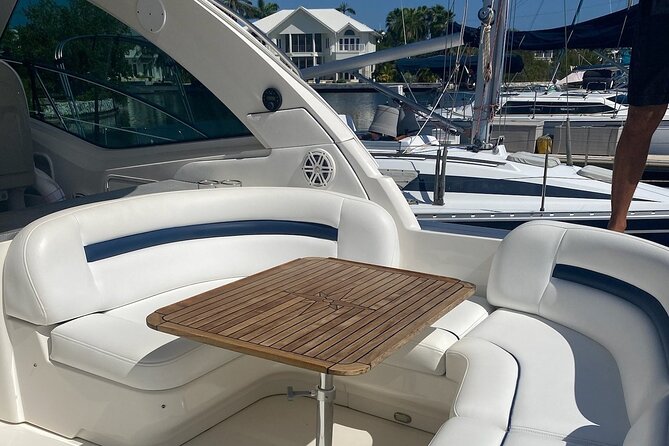 Private Yacht 48 ft Sting Ray City, Snorkel & Starfish Beach - Snorkeling in 8 to 10 feet of clear water