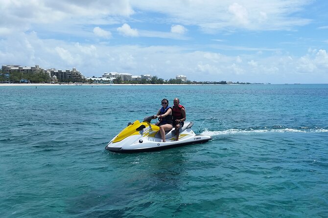 Self-Guided Waverunner Adventure for Single and Double riders - Snorkeling among Grand Cayman’s marine life
