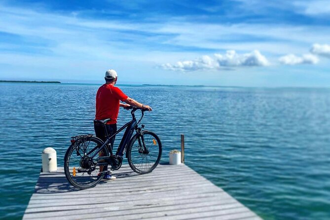 Small Group E-Bike Grand Cayman Ecological Half-Day Tour - West Bay Dock and the Local Food Scene